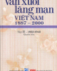 Ebook Văn xuôi lãng mạn Việt Nam 1887 – 2000 tập 2 quyển 4