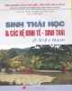 Ebook Sinh thái học và các hệ kinh tế - sinh thái ở Việt Nam: Phần 1 - GS. Thế Đạt