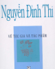 Ebook Nguyễn Đình Thi về tác gia và tác phẩm: Phần 1- NXB Giáo dục