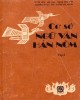 Ebook Cơ sở Ngữ văn Hán Nôm (Tập 1): Phần 1